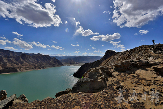 凉州区南营水库美景