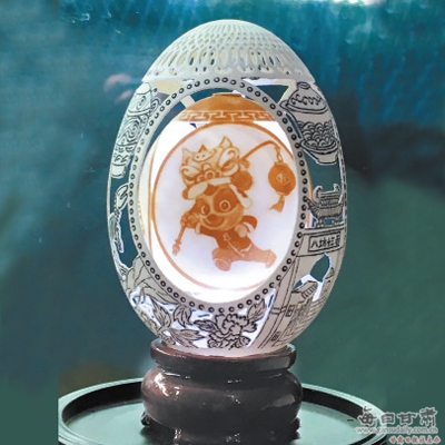 一颗网红蛋孵化出的"蛋雕梦"