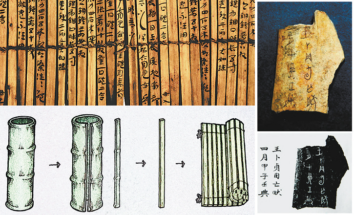 竹简文物,博物馆文物,竹简简笔画_大山谷图库