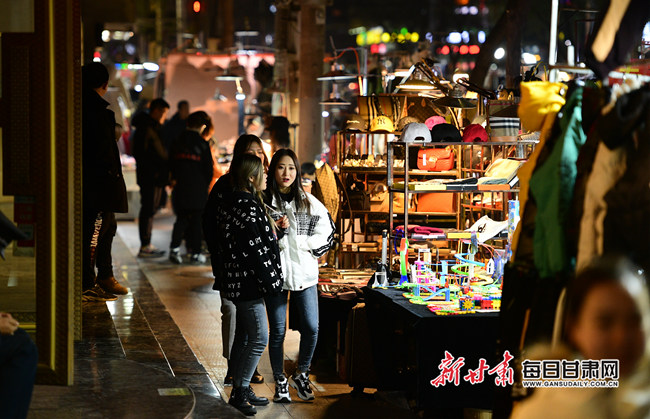 兰州永昌路夜市的"范儿"