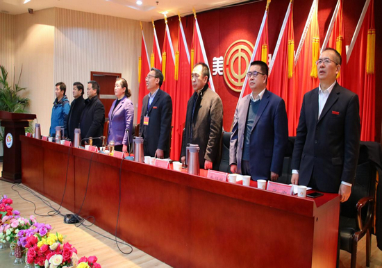 甘肃民族师范学院党委书记杨卓玛,校长陈正武,党委副书记杨士钰,副