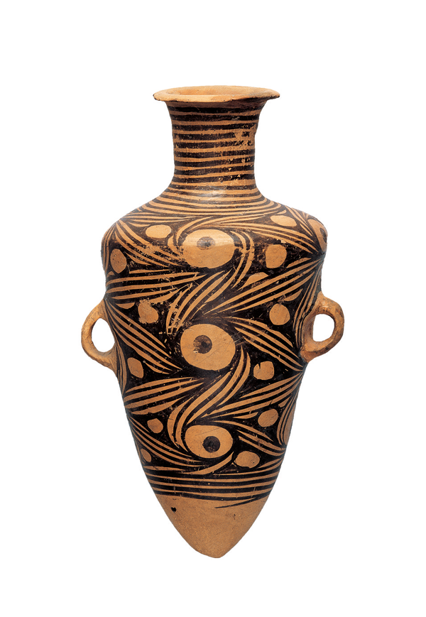 馆藏)甘肃省博物馆历史部副主任刘光煜介绍,展览共展出195件甘肃彩陶