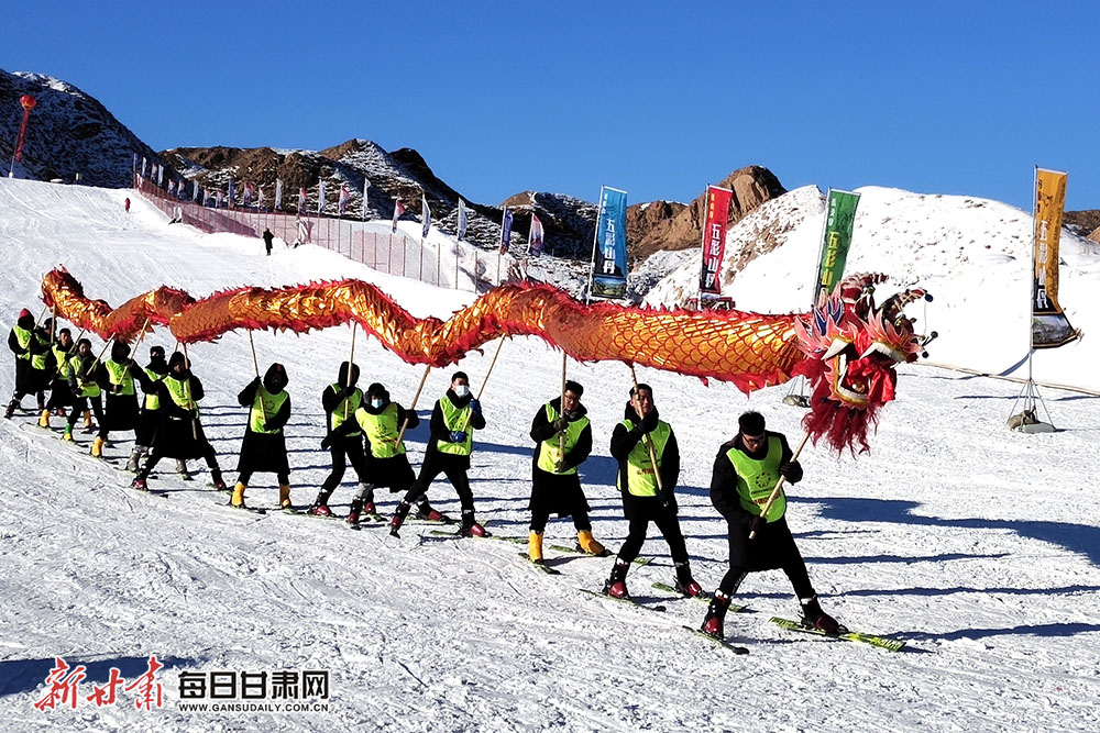 山丹滑雪场图片