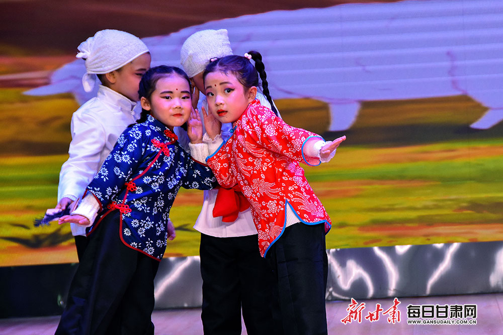 临泽:传承红色经典 涵养童心世界