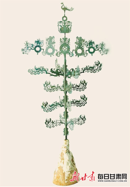 东汉摇钱树 绵阳博物馆藏