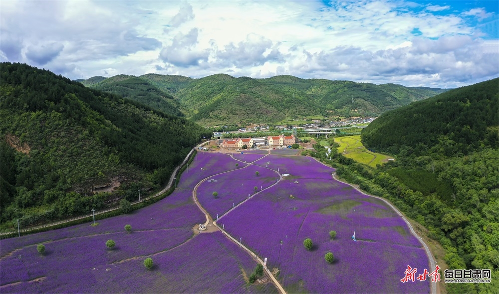 合水县花溪谷旅游景区图片