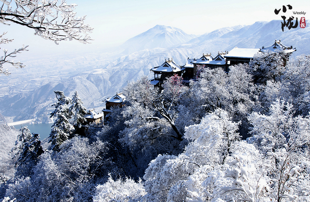 甘肃雪景图片图片
