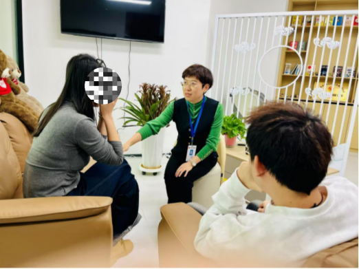 “和合之家”调解现场。 “和合之家”调解现场。