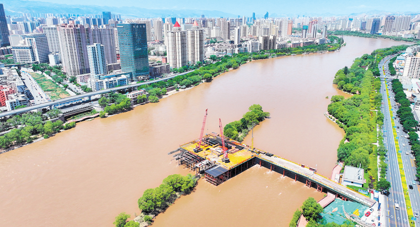 兰州九州台黄河大桥建设项目有序推进