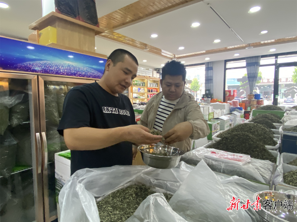 【强信心 看发展·一线调研】广河：茶叶香 产业旺