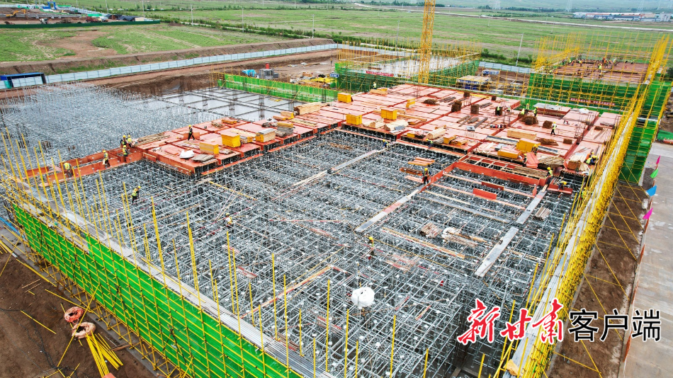 【深化“三抓三促”行动】山丹：跑出项目建设“加速度”