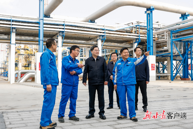 胡昌升在兰州石化公司宣讲党的二十届四中全会精神时强调:切实增强核心功能提升核心竞争力 为全省经济高质量发展作出新贡献