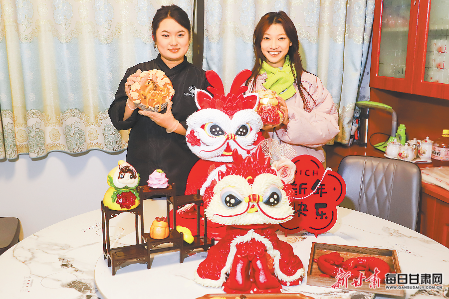 【图片新闻】通渭县陇阳镇的面塑花馍迎来产销旺季