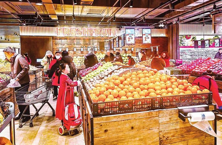 货足价稳年味浓 兰州新区市场购销旺