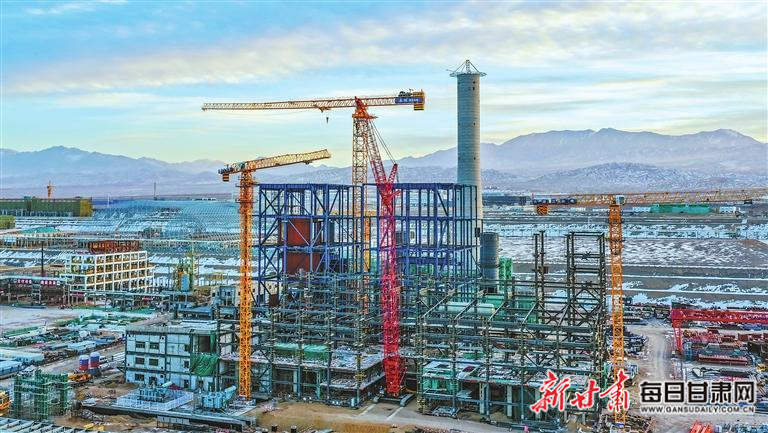 【视觉·影像】项目提速 聚势蓄能——甘肃省重大项目建设加速推进