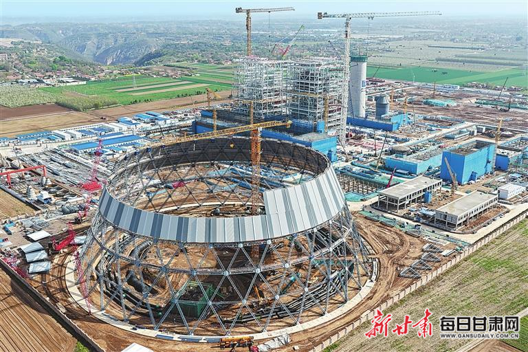 【强工业 提质效】宁县：重点项目施工正酣