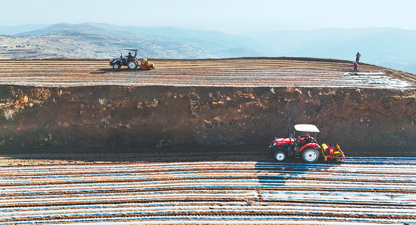 ����ʡ�����ƽ�����ɽ��ũ������չ����