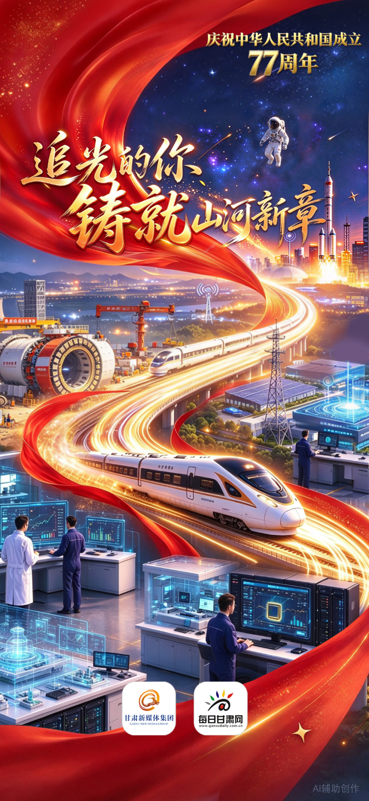 ��΢��������ף�л����񹲺͹�����77���� | ׷����㣬���ʱ���Ǻ�